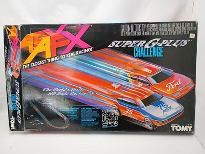 Vintage AFX Super G Plus Challenge 17' Race Car Slot Set 8609 Tomy
