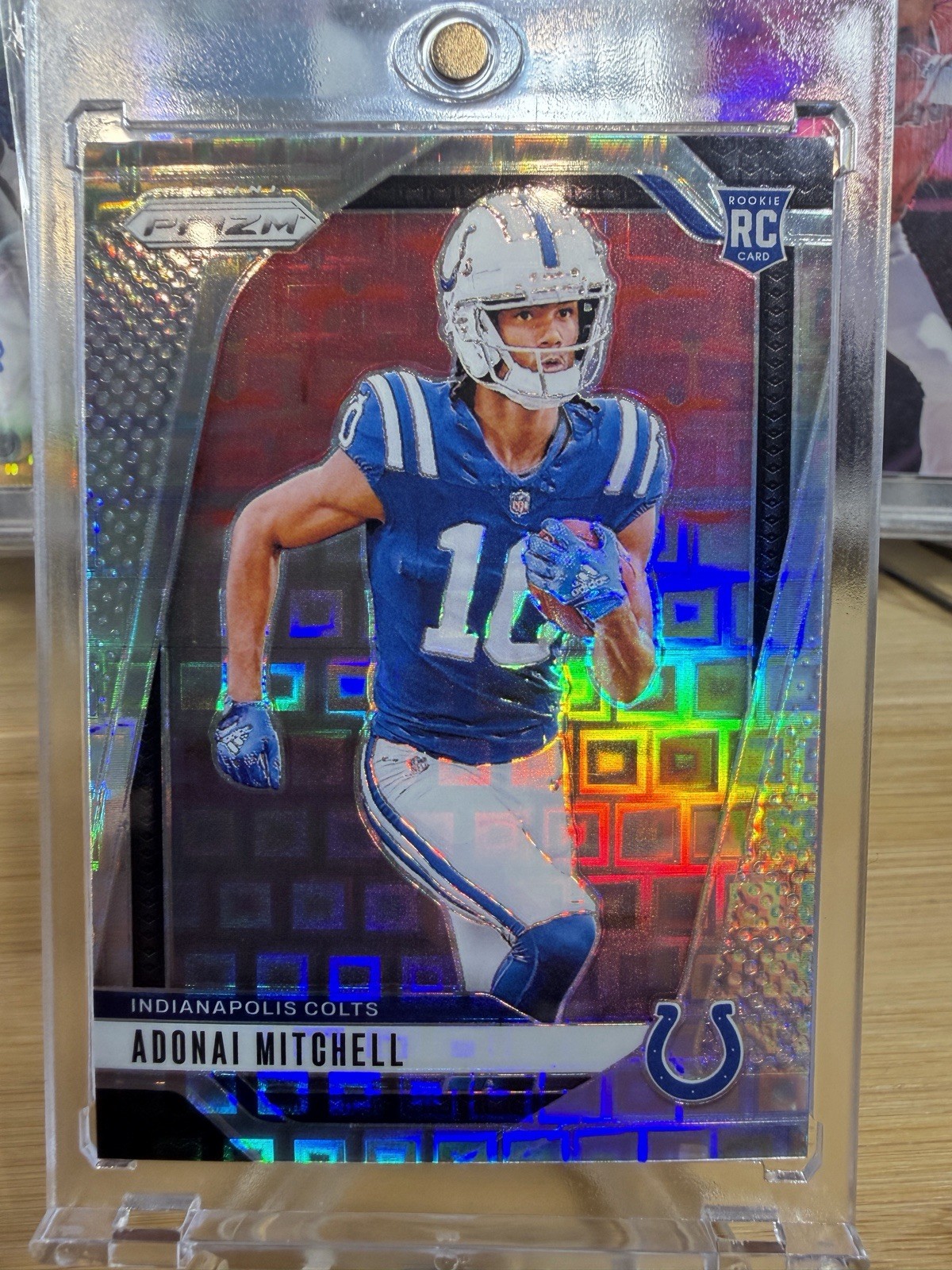 2024 Panini Prizm - Rookies Adonai Mitchell #303 Pandora Prizm /400 (RC) - Colts