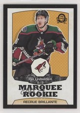 2018 Upper Deck O-Pee-Chee Update Marquee Rookies Black /100 Ilya Lyubushkin i9o