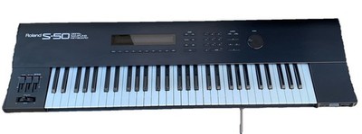Roland S-50 Digital Sampling Keyboard - AS IS/Not Tested