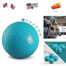 Slam Balls, 10-40lb Weighted Ball Weight, Durable PVC Sand Filled Workout Dyn...