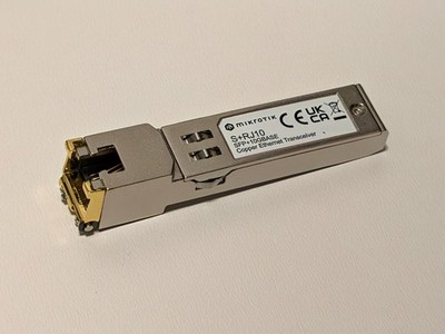 Original MikroTik S+RJ10 SFP+ RJ45 10GBase-T 10G 5G 2.5G 1G gebraucht