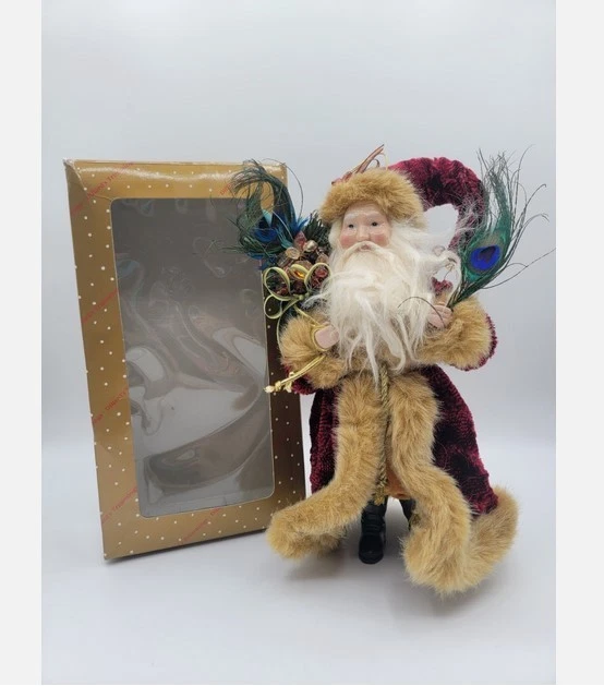 Porcelain Santa Christmas Collectible Holiday & Seasonal Ornaments