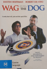 Wag the Dog DVD - Dustin Hoffman/ Robert De Niro (Region 4, 1997) VGC, Free Post