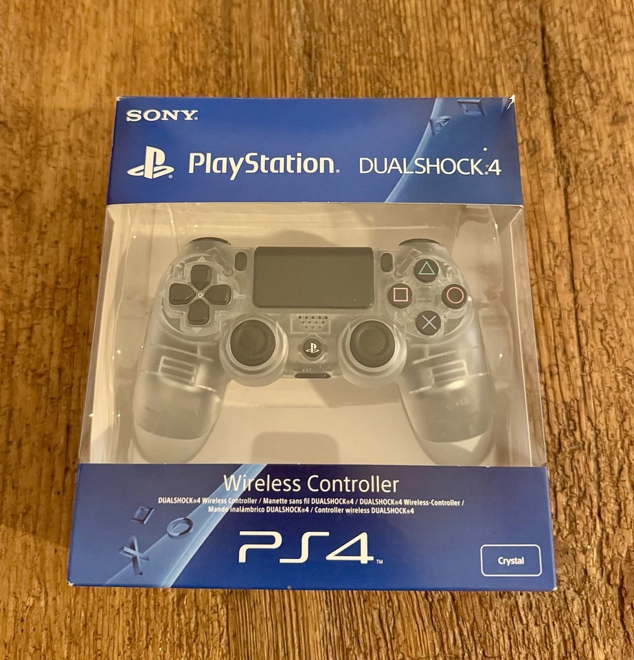 Dualshock 4 Crystal Clear OVP TOP Zustand Sony Playstation 4