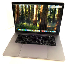 Apple MacBook Pro A1990 i7 6 CORE 16GB 512GB SEQUOIA OS 2018 15.6" C02YD3V3JGH5