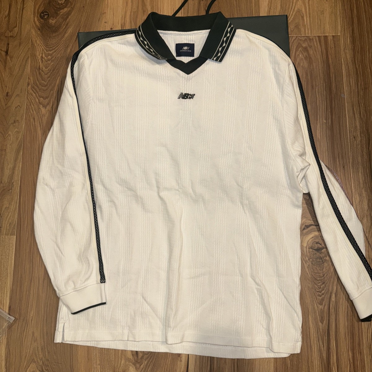 ALD Aimé Leon Dore New Balance NB NBRC56 Soccer Jersey White Green