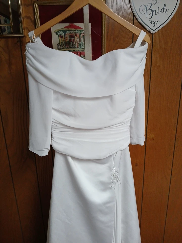 Vestido de novia Maggie Sottero 2 piezas talla 10 Foto 4 de 4