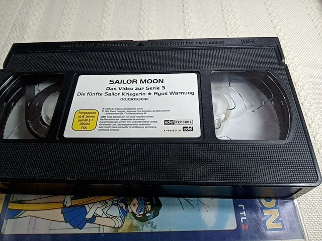VHS Videokassette - Sailor Moon Folge 3 - Magical girl  Anime selten Sammler 116 - Bild 4 von 4