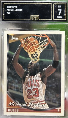 1993 Topps Michael Jordan 23. PSA. 7 | eBay