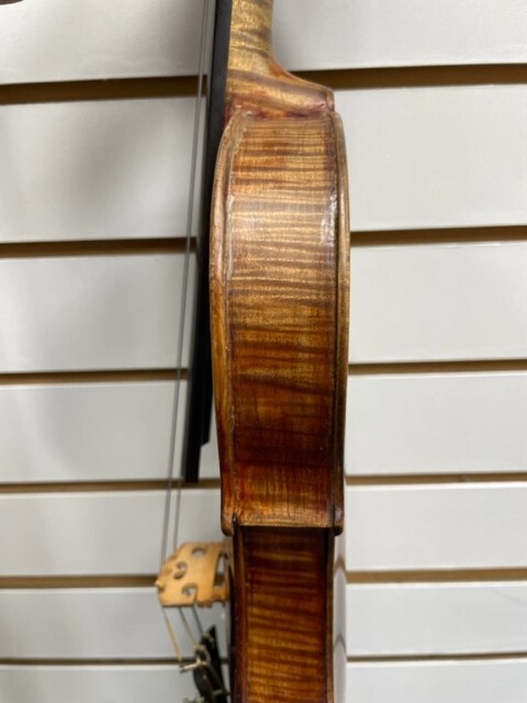 J.F. Lott Maker London Violin W/ Golden Strad Bow 4/4 Size