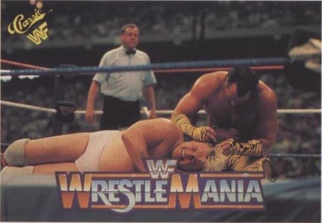 1990 Classic WWF The History of Wrestlemania - Brutus "The Barber" Beefcake #25 - 1 of 1
