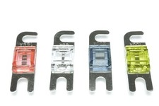Nickel Plated Mini ANL Fuse Car Audio Amp Amplifier 80, 100, 150, 200 AMP AGU