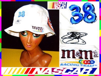 NASCAR Basecap #38 ''ELLIOTT SADLER'' M'Ms °BUCKET HAT° ORGINAL RARE & NEW 