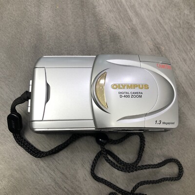 Olympus D-450 Zoom Digital Camera With Adapter, Bag, Memory Disk, Working