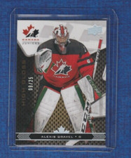 2018 Upper Deck Team Canada Juniors HIGH GLOSS /25 # 51 Alexis Gravel
