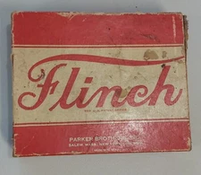 Vintage 1938 Parker Brothers FLINCH original Box
