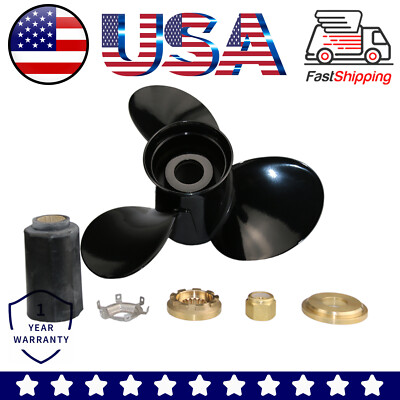 13 1/4x17 Propeller Boat For Mercury Outboard Engine OEM 48-77344A45 15 Spline
