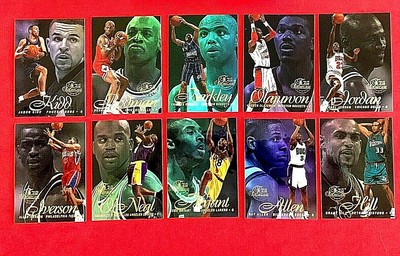 96-97 FLAIR SHOWCASE * ROW 2 90 CARD SET KOBE RC #31 + BONUS CARD 