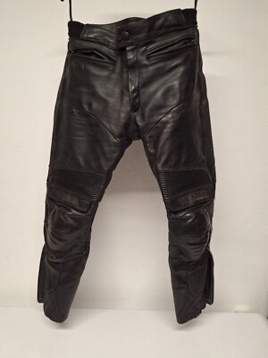 Motorradhose Probiker, Leder, Herren, Größe 25, inkl. Protektoren  