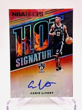 Caris Levert 2018 Panini NBA Hoops Basketball Hot Signatures Autograph Auto