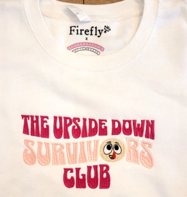 Stranger Things Upside Down Survivors Club 3X Firefly x Hannahshark Sweatshirt