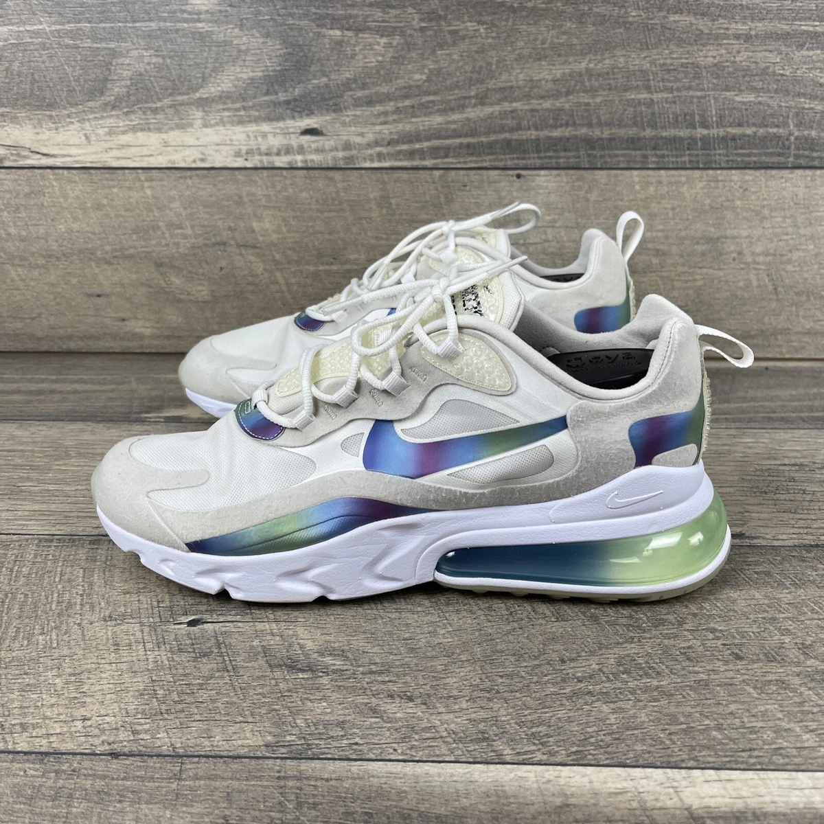 Nike Air Max 270 React Bubble Pack White CT5064 100 Size 11.5