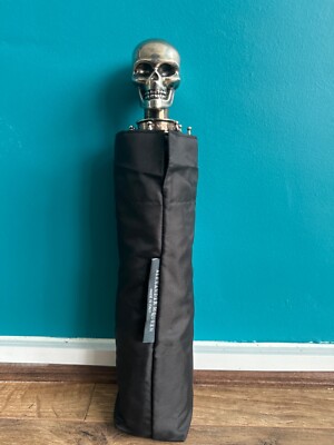 Alexander McQueen Umbrella Skull Handle | eBay UK
