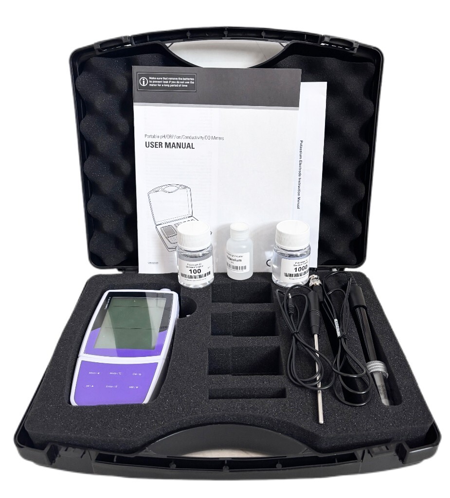 NO3 Ion Meter with Stores Up to 500 Data Sets USB Interface with