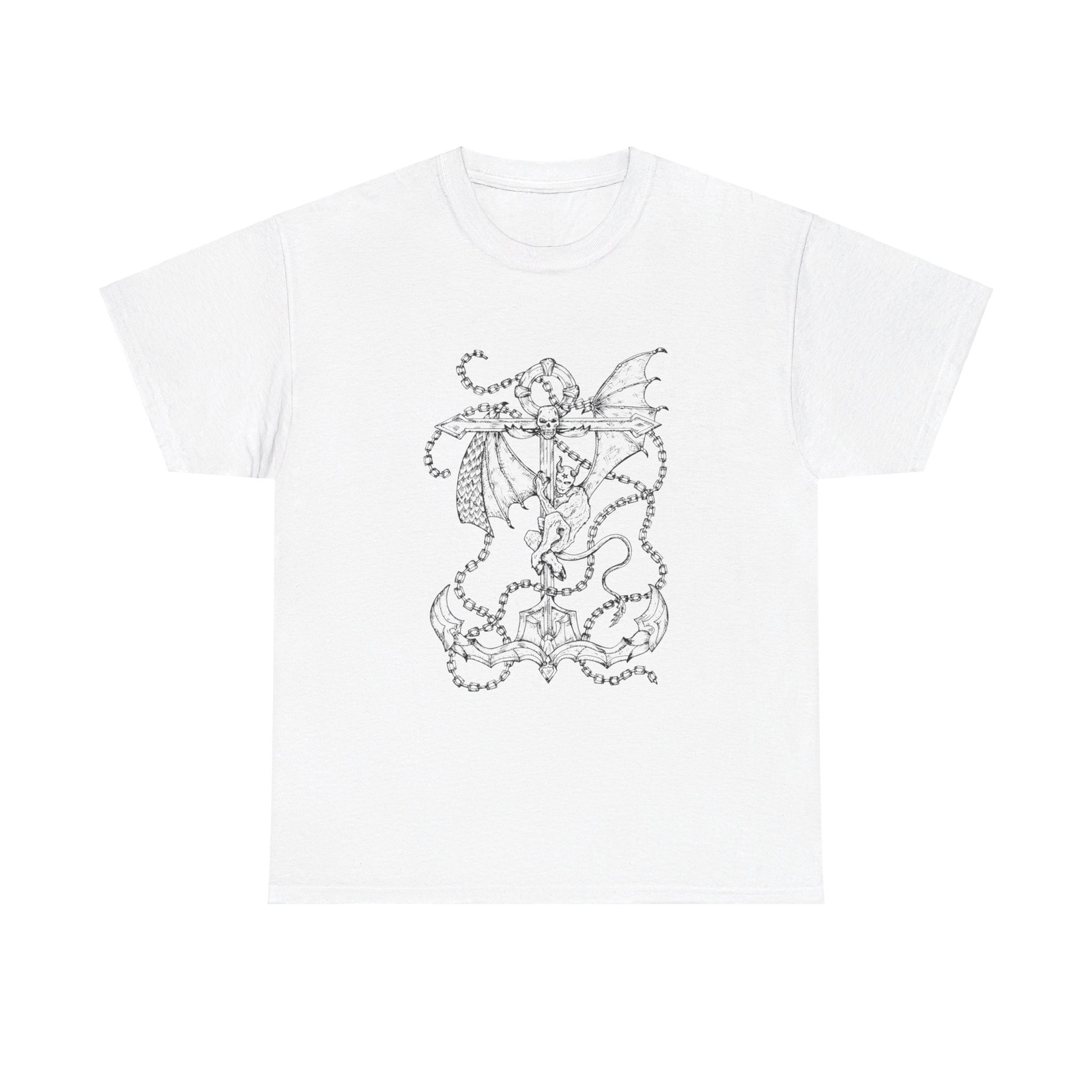 Esoteric Demon T-Shirt - cool dark occult halloween scary symbolism evil creepy