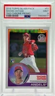 Shohei Ohtani 2018 Topps Silver Pack Chrome Refractor Rookie RC PSA 9 MINT