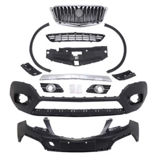 Front Bumper Cover Grille Compatible with Buick Encore 2013-2016 Primed