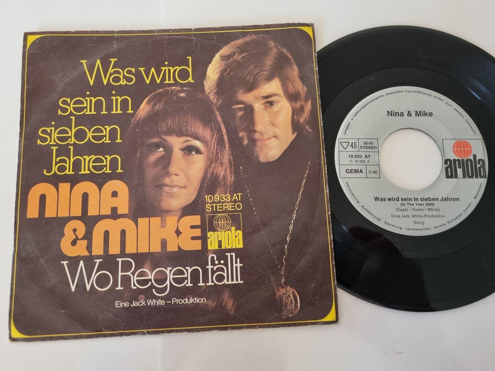 7"" Single Nina & Mike - Was wird sein in sieben Jahren Vinyl Germany