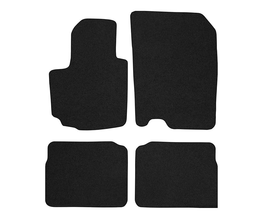 Tapis de sol velours perforé marron pour Suzuki SX4 S-Cross anti-usure SZ10-1