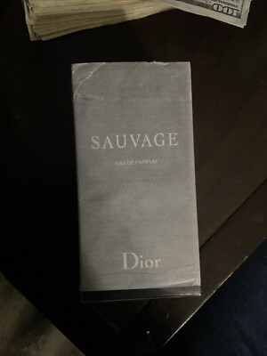 Sauvage Eau De Parfum 3.4 oz / 100 ml EDP Spray Cologne For Men New in Box Him