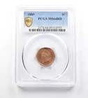 1889 Indian Head Cent MS64 RD PCGS *4665