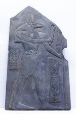 Great Egyptian god Anubis, the god of mummification , Anubis statue