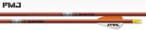 Easton Archery FMJ 5MM Autumn Orange Arrows - 6 Pack 2" Bully Vane (300)