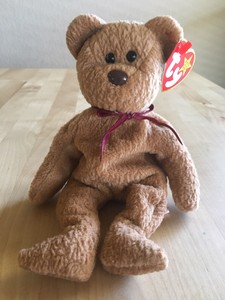 curly beanie baby april 12 1996