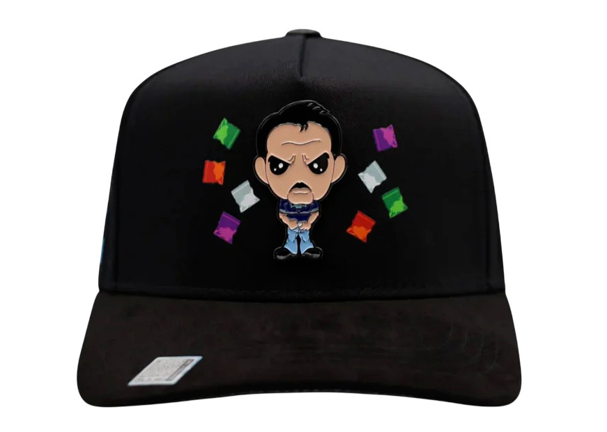 БЕЙСБОЛКА BIGG BOSS BLACK EL MAYO SNAPBACK CAPCHAPO BLK