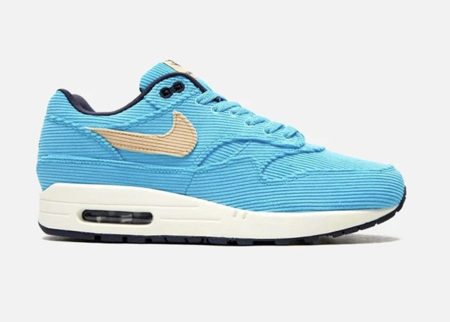 Nike Air Max 1 Premium - Corduroy - FB8915-400 Sneaker Schuhe Cord Blau NEU OVP