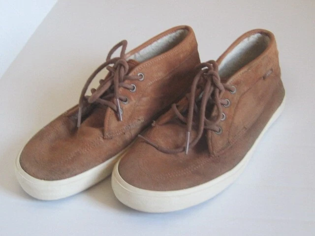 Van s Fairhaven SF MTE Beige Brick Tan Fleece Men s Size 10 eBay