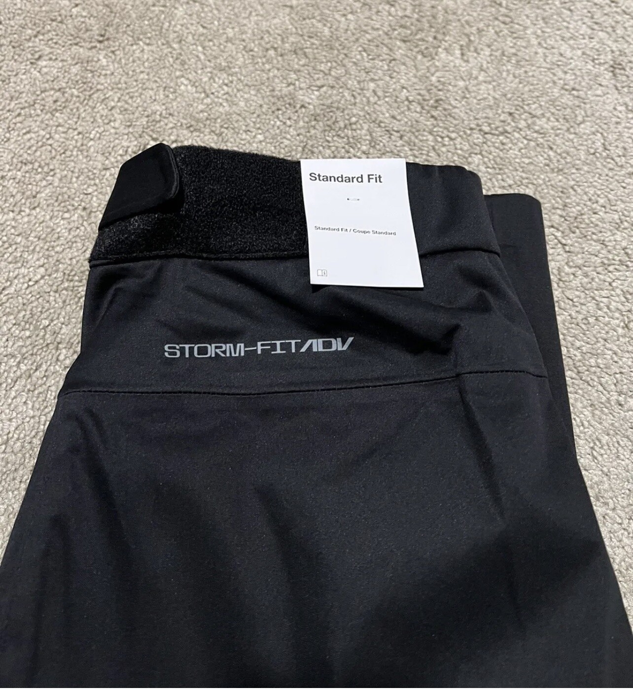 Nike StormFit ADV Waterproof Men’s Size Large Golf Tech Pants Black