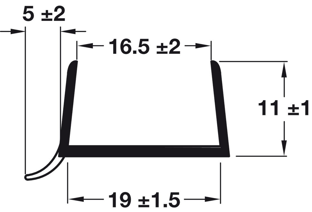 4’ (122cm) 18mm Plinth Kickboard Seal eBay