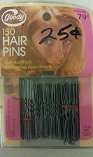 Vintage Bobby Pins Ball Tip All Purpose Assortment Unique old retro items