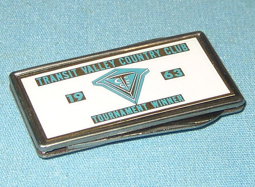 1963 Transit Valley Country Club Golf Tournament Winner Money Clip Knife *NEW* - Picture 2 of 8