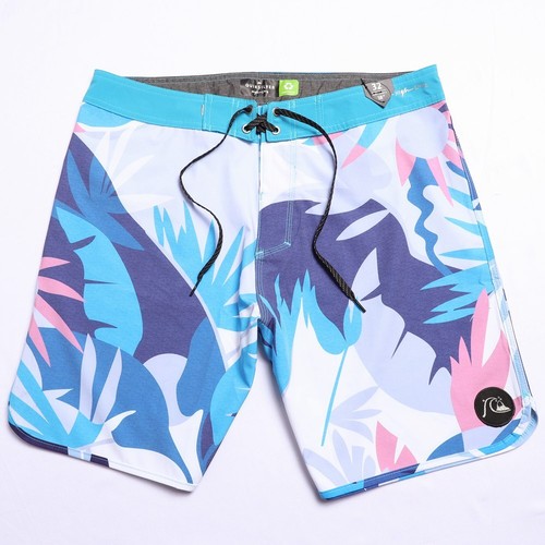 Quiksilver Boardshorts Men's Swimming Trunks Spandex Beach Pants Surf Shorts EEE - Picture 31 of 94