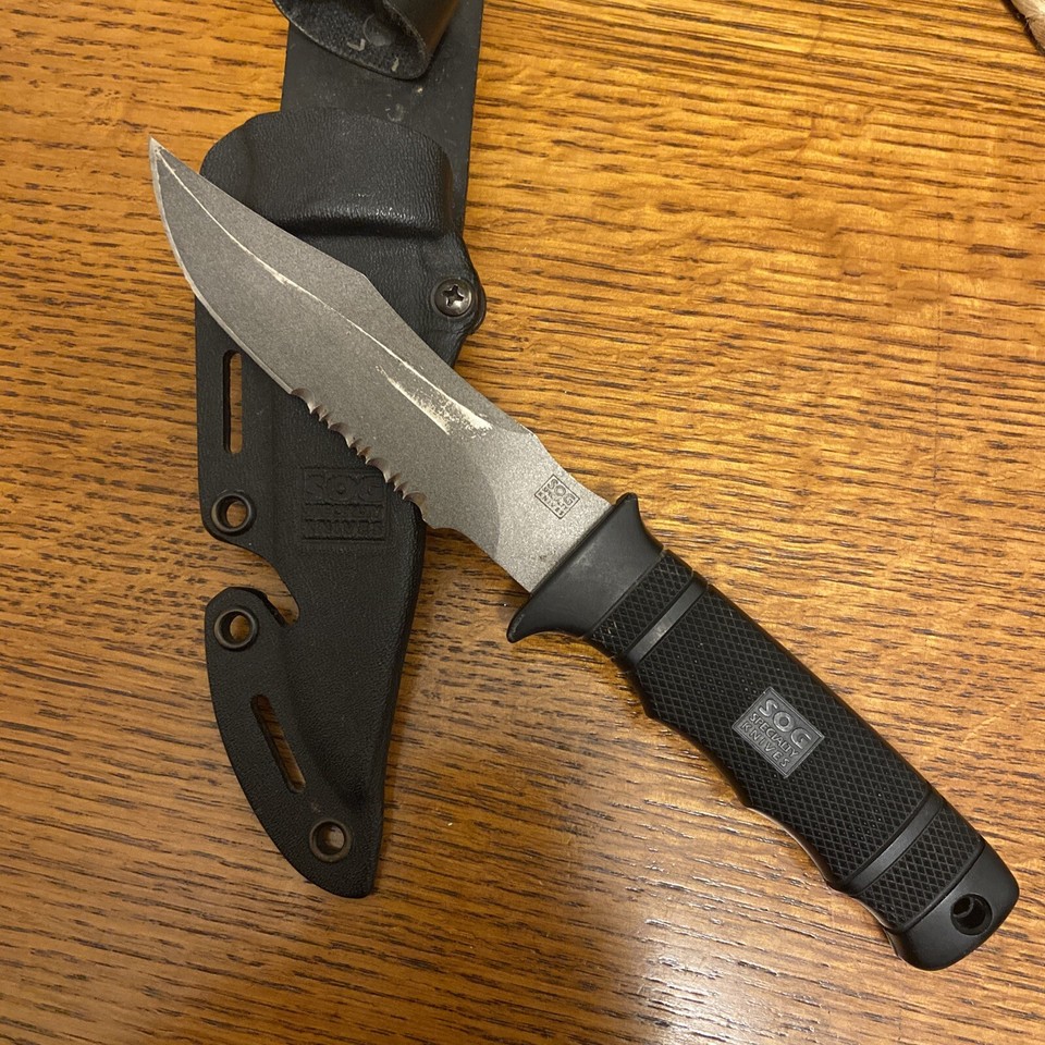 SOG SEAL PUP Seki Japan Combat Knife eBay