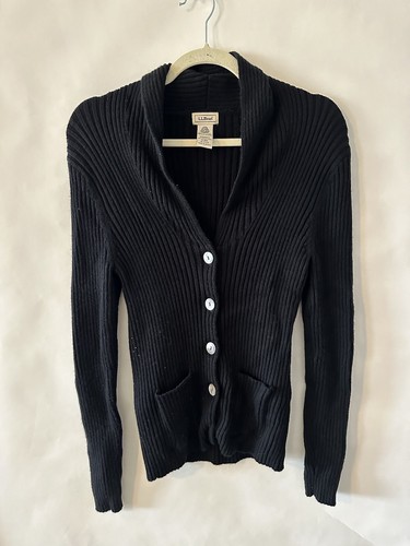 Vintage Ll Bean Wool Cardigan Womens M REG Indie