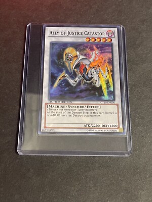 Yu-Gi-Oh! TCG Ally of Justice Catastor 2013 CT10-EN006 Limited